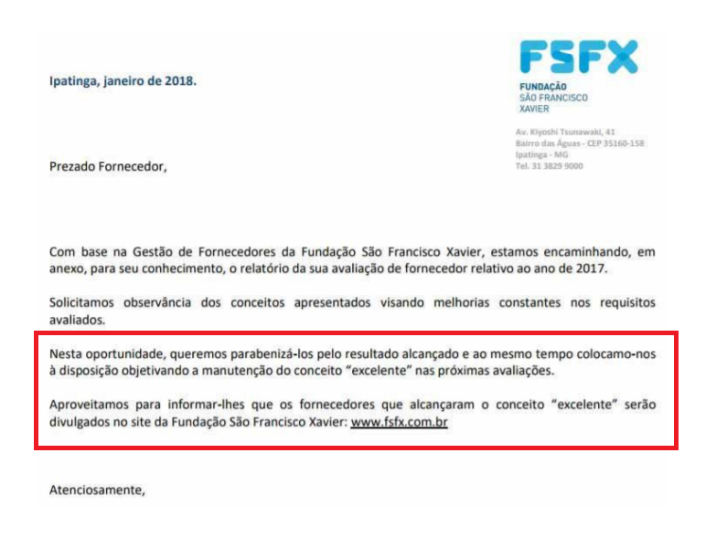 CM Tecnologia alcança conceito Excelente na avaliação do FSFX - Hospital Márcio Cunha